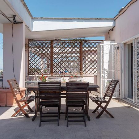Piazza Bologna Terrace Apartment Rom Exteriör bild